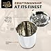 Stinky Cigar Car Ashtray, Stainless Steel | Premium Stainless Steel Ashtray Cup with Spring Clip Mechanism for All Cigar Sizes - Perfect On The Go Accessory for Cigar Enthusiasts and Automobiles