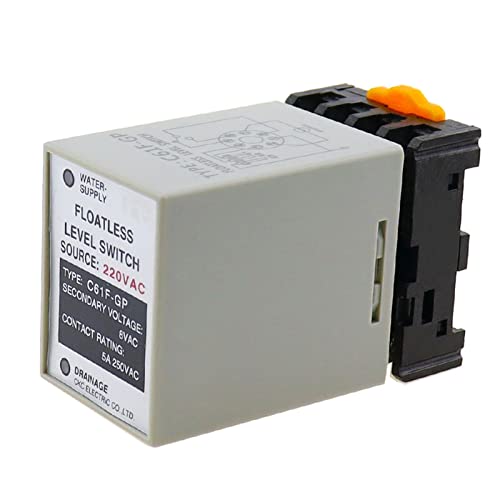 Relais de niveau C61F-GP contrôleur d'eau automatique AC 220V avec socle inclus