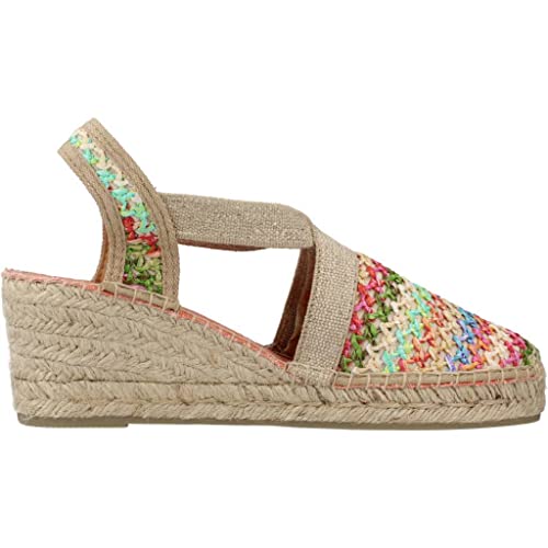 Toni Pons Women's Raffia Espadrille - Terra - Multicolor, 5 UK - 38 EU - Image 4