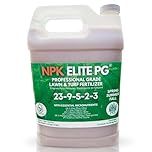 NPK Fertilizer - Liquid Lawn Fertilizer with Nitrogen, Phosphorus & Potassium for Grass, Turf, Golf Courses & Conifer Trees by FoliarTech, 4L