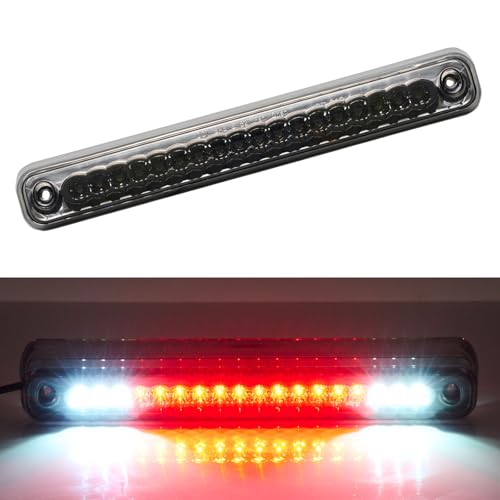 Image of Third 3rd Brake Light LED for 1988-1999 Chevy /GMC C1500 C2500 K1500 K2500 Silverado Blazer, High Mount Rear Brake Lights Assembly Center Cab Cargo Lamp Stop Light