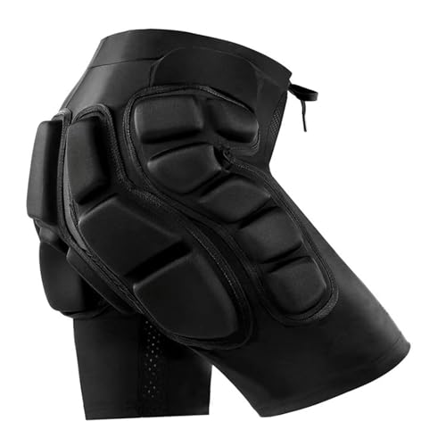 Protector de cadera 3D con cintura elástica para evitar lesiones al patinar 6
