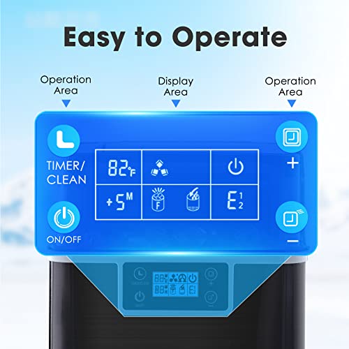 Free Village Countertop Ice Maker, 45Lbs/24H, 24Pcs/12Mins Stainless Steel Cube Ice Maker Machine, 2 Ways To Add Water, Self-Cleaning, Portable Ice Maker With Ice Scoop & Basket For Party, Rv, Office #TOP4