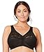 Produktbild Glamorise Damen MagicLift-stütz-BH Klassik BH, Schwarz, 100C EU