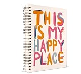 KDHTY Happy Planner Notebook Journal Happy Planner,Positive Office Supplies Gifts for Women Girls Friends,Inspirational Gifts Motivational Journal for Women,8.3×5.5 Inch