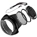 Produktbild LUMOS Zubehör Set 67mm | Gegenlichtblende UV Schutz-Filter Polfilter Objektivdeckel & Halter | Passt zu Ihrem Nikon Kamera Objektiv mit 67 mm Filtergewinde