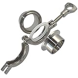 SUS SS 316 Stainless Steel Tri Clamp Set 2Pcs 51MM 2