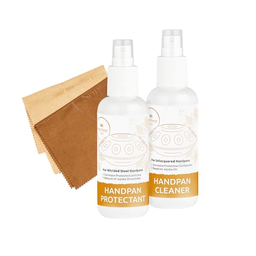 Sonic Energy Handpan Reinigungs- und Pflegeset – Für Handpans...