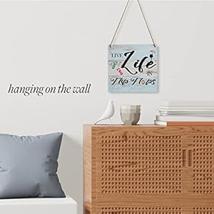 Rustic Beach Sign Beach Decor Beach Gifts Wood Wall Art Wall Hanging Decor Beach House Kitchen Decor Coastal Sign Wooden Decorative Plaque Sign Beach Decorations for Home Live Life in Flip Flops Rustic Beach Sign Beach Decor Beach Gifts Wood Wall Art Wall Hanging Decor Beach House Kitchen Decor Coastal Sign Wooden Decorative Plaque Sign Beach Decorations for Home Live Life in Flip Flops