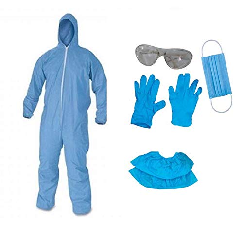 See full amazon price history chart for Rx Shopy PPE KIT with Disposable Hooded Full Body Coverall, Latex Gloves, Shoe Cover, Face Mask Rx Shopy PPE KIT with Disposable Hooded Full Body Coverall, Latex Gloves, Shoe Cover, Face Mask (B08B7NH2YT) Amazon Price History, Amazon Price Tracker