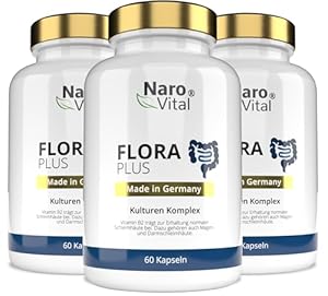 NaroVital 3er Sparmenü Flora Plus Kulturen Komplex