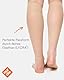 Nur Die 5er Pack Knie Seidenfein 15 DEN transparente Nylon Fein-Kniestrümpfe seidig glänzend breiter Komfortbund Damen, teint, one size
