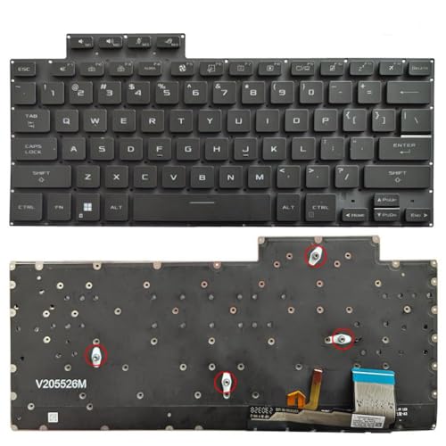 RGB obNCgtm[gp\R̃L[{[hԃI[goCiƌ݊ Zephyrus G16 M16 GU604 GU604V GU604VI GU604VY GU604VZ 2023 GV604 GU60V GU60Z(US Colorful