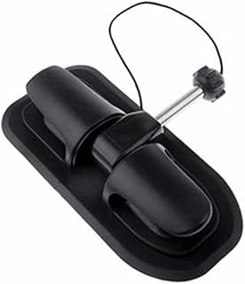 Plastic Universal Paddle Holder, Asudaro Boat Oar Lock Patch Holder Multi-Direction Kayak Paddle Holder Mount Holder For Inflatable Boat Kayak Canoe Raft Dinghy 200Mm X 80Mm X 80Mm