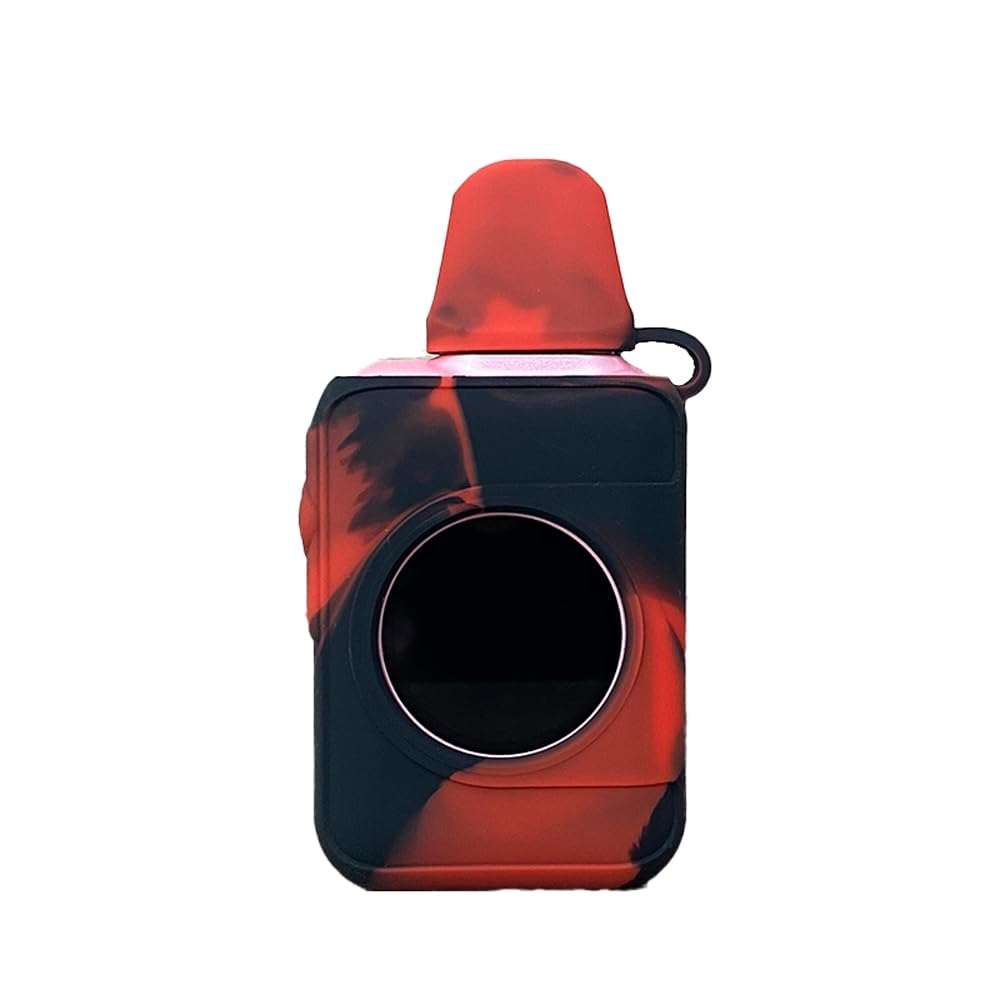 RUIYITECH Protective Silicone Case for OXVA Xlim SQ Pro 2 Case Cover Skin Sleeves Xlim SQ Pro 2 Kit (Black Red)