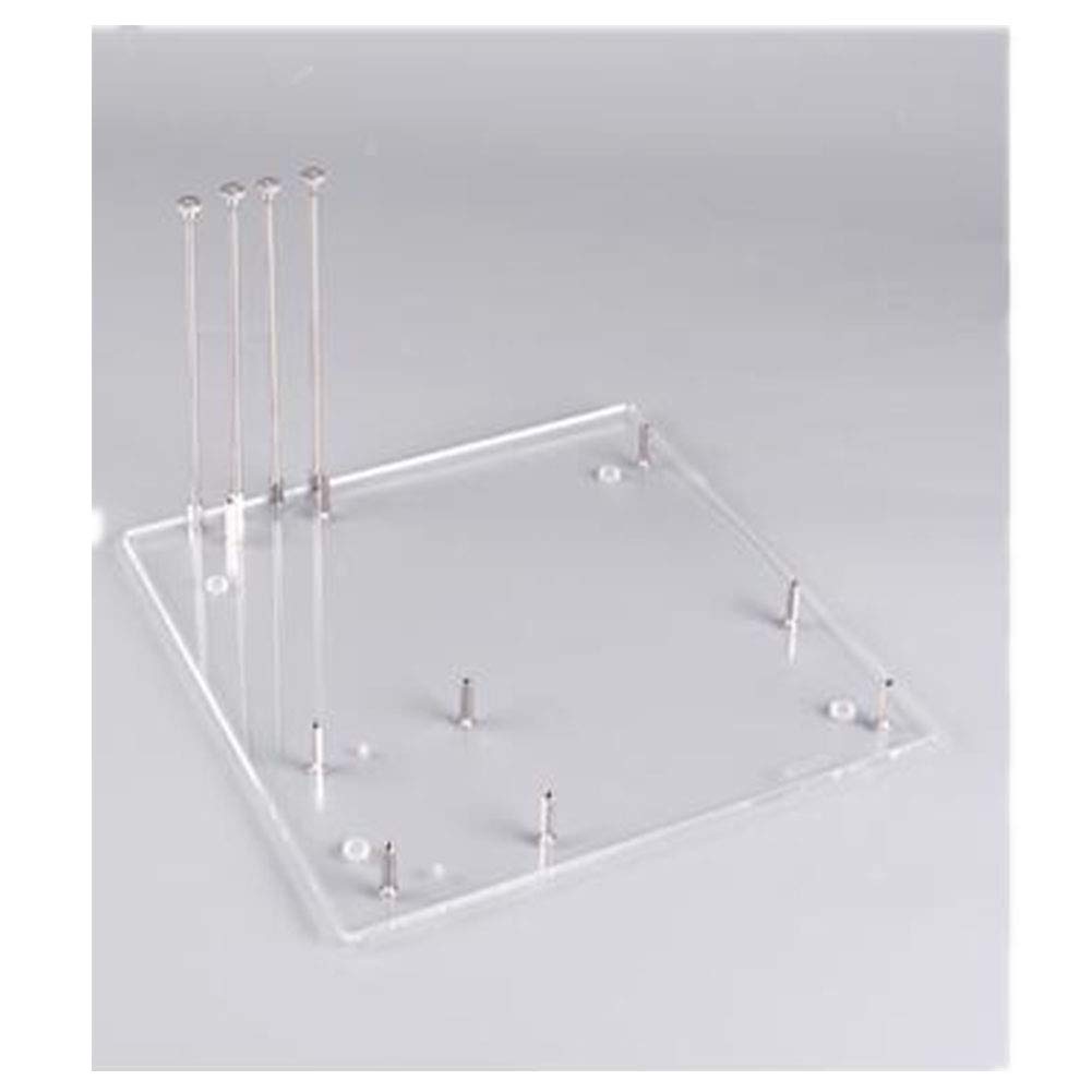 Yoidesu Open Air Computer Case for M-ATX Motherboard, Acrylic Transparent Frame, DIY Base Stand-image-10