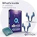 AIRMAX Nasal dilators for Sleeping - 76% More Airflow - Anti Snore Device - Breathe Freely Through The Nose - Sinus Relief, Sleep aid and snoring Solution - 2X Small Blue - 6 Month Relief