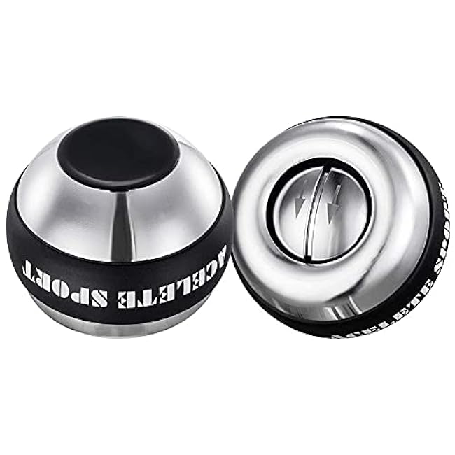 Gyro Ball Wrist Exerciser Gyroscope Ball Forearm Strengthener for Stronger Wrist Bones and Muscle