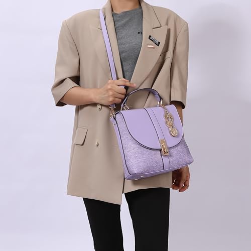 MKF Collection Women's Shoulder Bag, Vegan Leather Crossbody Bag Handbag Purse by Mia K3