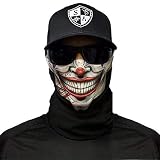 SA Fishing Face Shields ** 40+ Designs verfügbar ** Qualitäts Bandana/Multifunktionstuch/Schlauchtuch/Halstuch aus Stoff & SPF 40 - Face Masks von SA Company, Jester