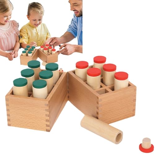 Jouets éducatifs avec son de cylindre pour ateliers calmes