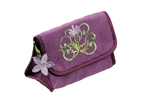 Cosmetic Bag in a Glencoe Thistle Design.