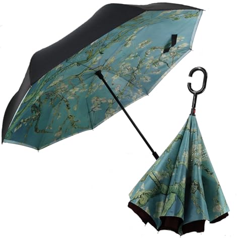 Image of SIEPASA Automatic Open Close Compact Travel Umbrella with Wind Vent Umbrella big size Lightweight Windproof Folding for men Women