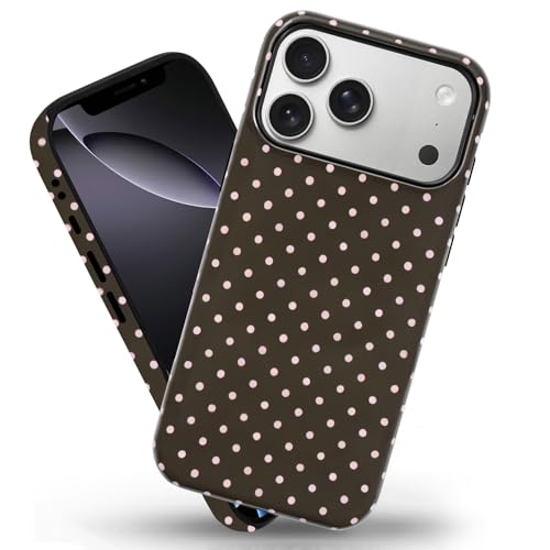 Coque iPhone 17 Pro Max cadeau idéal à pois mignons, style MagSafe chic PAKESI - 2