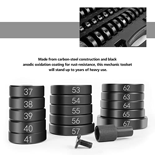 THOROAD 52PCS Custom Bushing Driver Tool Set,52 in 1 Transmission Wheel