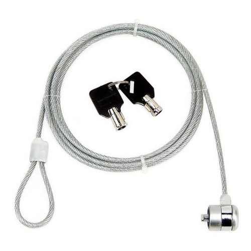 C&S Notebook Laptop Security Steel Cable Lock with Key