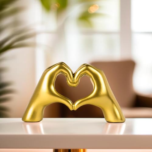 Ekhasa Nostrae Heart Shaped Love Hands Show Pieces for Home Decor...