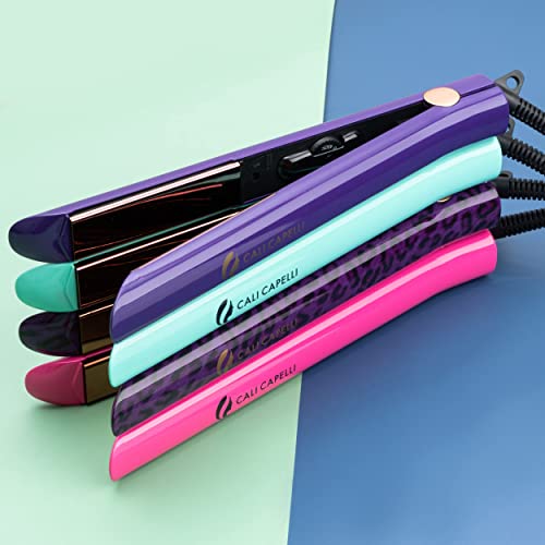 Plancha para cabello con placas de titanio 1 pulg miniatura 6