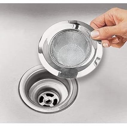 LIRABS Sink Jali Kitchen Sink Strainer Stainless Steel Jaali Drain Protector (4)