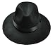 ELENKER Bowler Floppy Cloche Bowknot Felt Fedora Style Hat