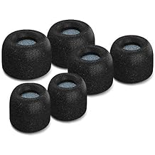 Comply Memory Foam Replacement Earbud Tips for Jaybird X4 | Ultimate Comfort, Secure Fit, Superior Noise Isolation | Black S/M/L 3 Pairs