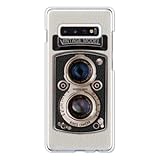 ガールズネオ Galaxy S10+ docomo SC-04L SC-05L/au SCV42 ケース (Vintage Camera/ホワイト) SC-04L-PC-YSZ-0311