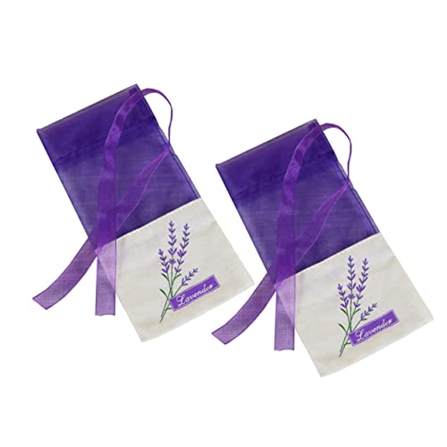 Bolsitas de sachet lavanda 20 piezas color púrpura oscuro miniatura 1