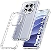 FLLAO Funda para Xiaomi Redmi Note 14 Pro 5G / Xiaomi Poco X7 5G, [Almohadilla de Aire integrada] Antigolpes Antiarañazos Antichoque Carcasa, Transparente