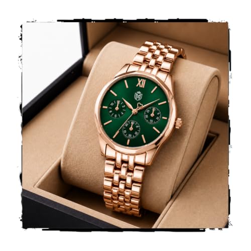 MOOVER Women's Analog Watch | Stylish Round Dial with Multi-Dial ...
