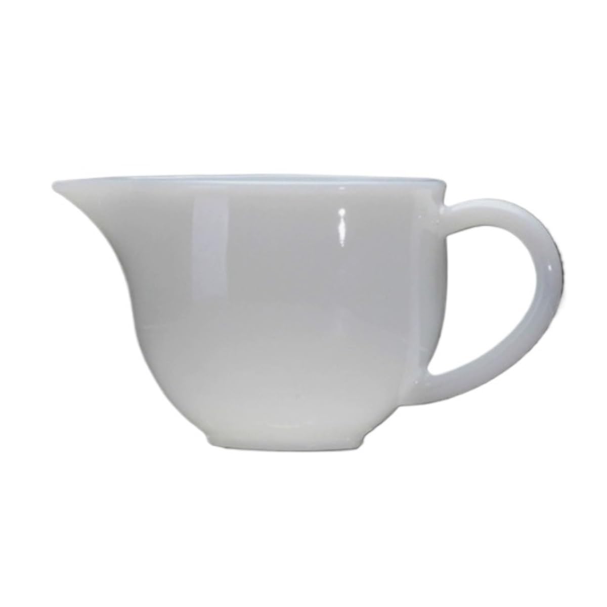 Salsiera Perfetta Per Salse Tazza Da Tè In Porcellana Bianca Fair Cup, Teiera, Set Con Manico, Salsiera Ristoranti E Feste