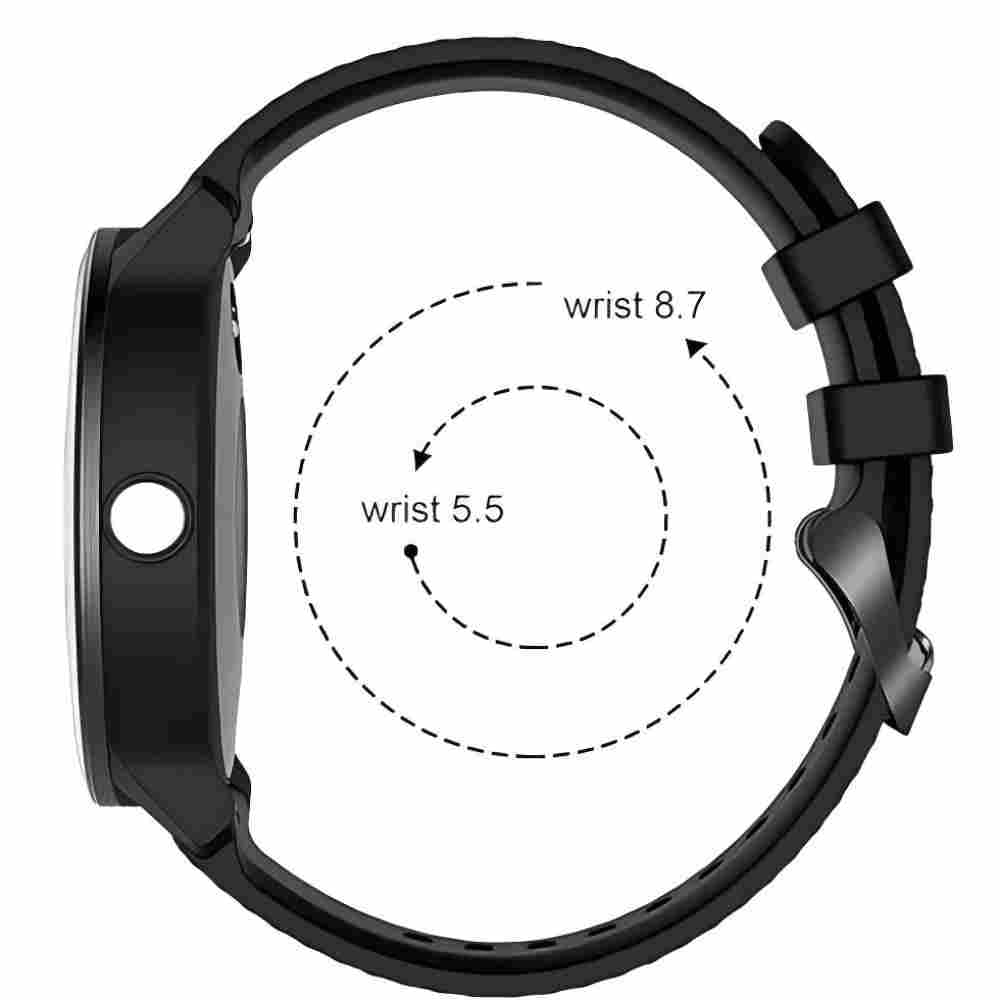 Pasek zapasowy 20 mm do Garmin Forerunner 165/168/158/245/645/55/Vivoactive 6/5/3 Music do Garmin Approach S50/S42/S40/S12, miękki pasek do zegarka sportowego