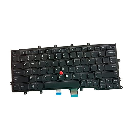 Clavier de rechange QWERTY US noir pour restaurer un ordinateur X240 - 3