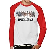 Mercancía oficial Star Wars The Mandalorian The Tribe Men\'s Baseball Long Sleeved T-Shirt