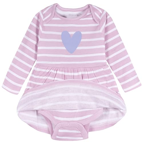 Image of Onesies Brand, Baby Girls Long Sleeve Bodysuit Dress