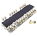 Apollo PEX 6907920CP 20 Port PEX Manifold (3/4-inch Inlets, 1/2-inch Outlets) with Shutoff Valves