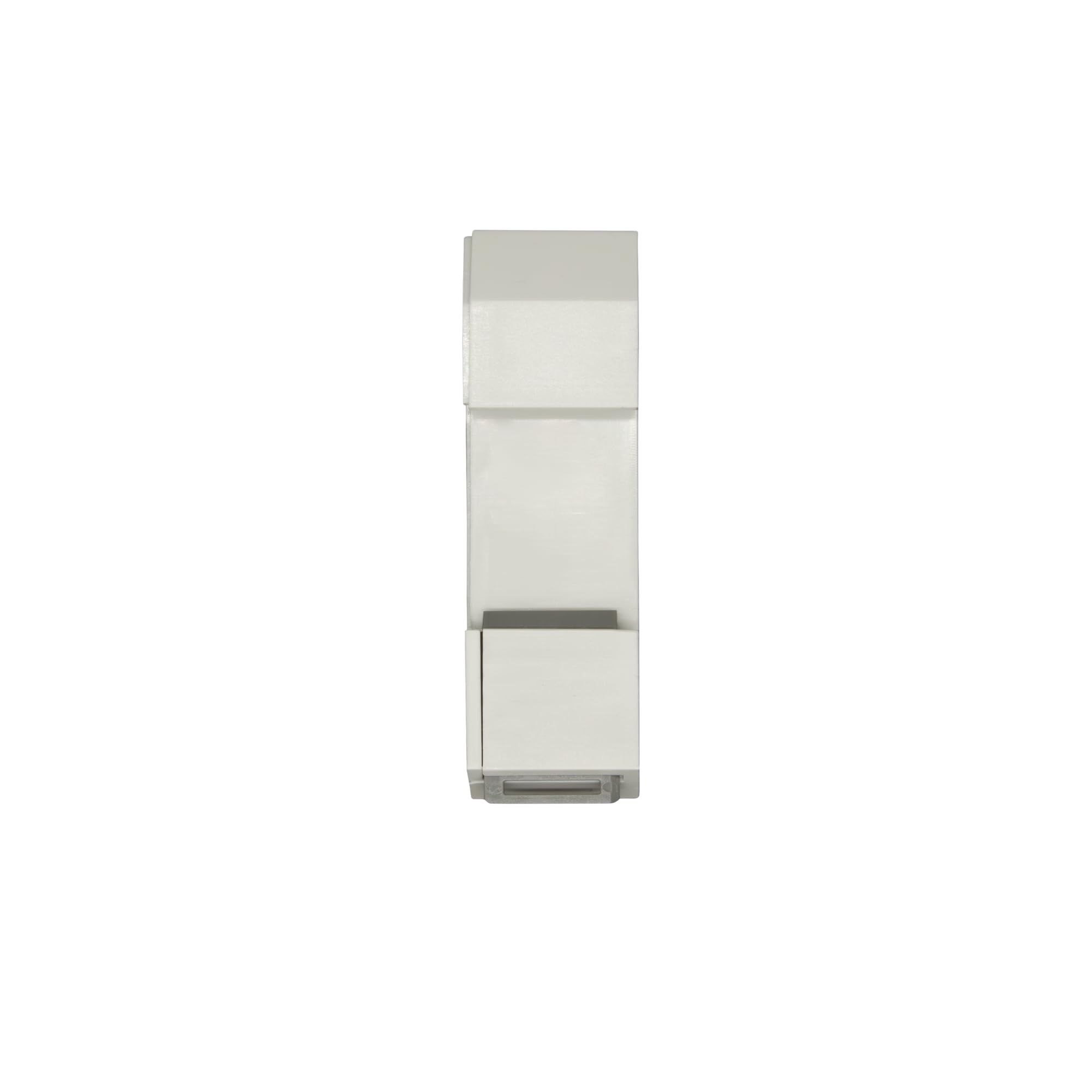 TE 10D - Interruttore Orario Elettromeccanico a Cavalieri, Timer con Programmazione Giornaliera, 1 Modulo DIN, Riserva di Carica 100 ore, Bianco