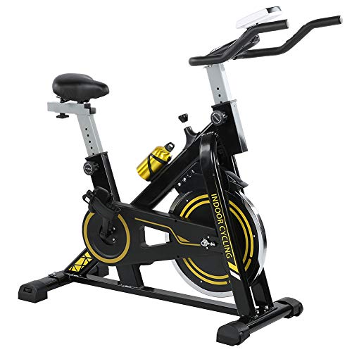 Indoor Speedbike 8KG Indoor Cycle Heimtrainer Fitnessbikes Ergometer Spinning Mute Schwungrad Radfahren Fahrrad Fitness Training,