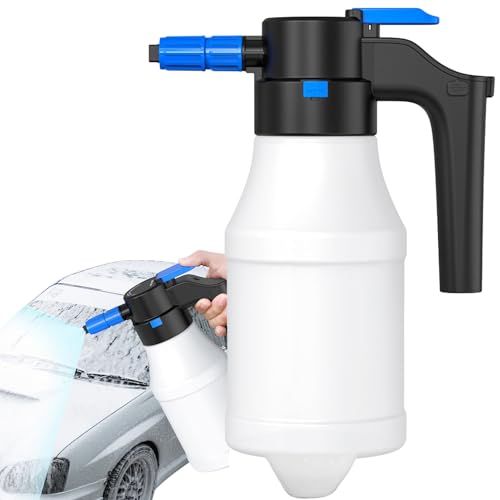 Lanza Espumadora Para Lavado De Autos - Pistola De Espuma A Presión Sin Cable - Accesorio de Alta Presión Inalámbrico con Boquilla para Lavado de Vehículos y Limpieza Automotriz Dispensador Eléctrico