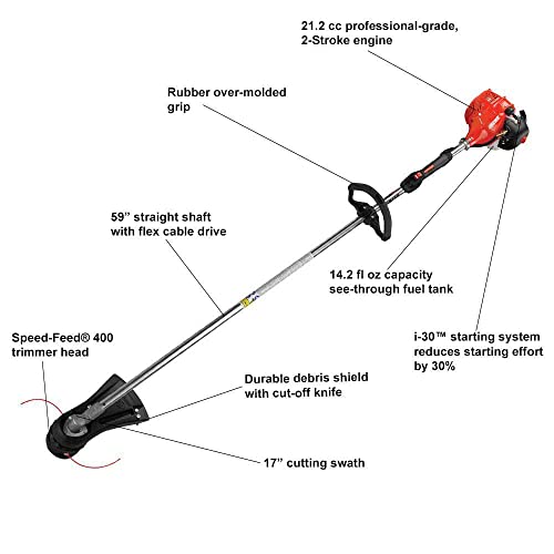 Image of 21.2 cc Gas 2-Stroke Straight Shaft String Trimmer