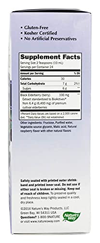 Natures Way Sambucus Original Syrup, 8 Fz #TOP1